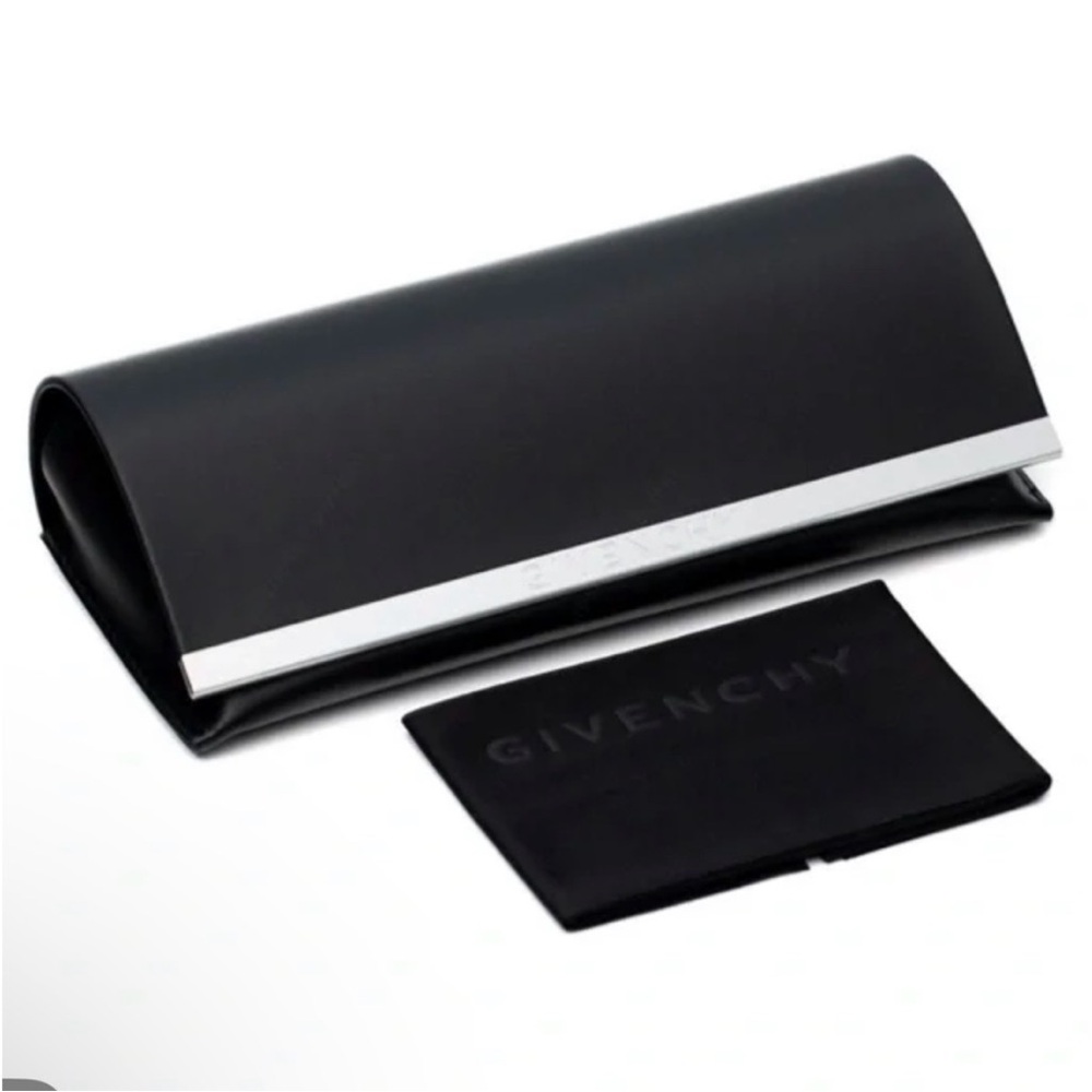 Givenchy Black leather Sunglasses Case only